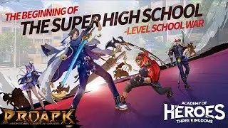 Academy of Heroes Gameplay Android / iOS (by GRAVITY)