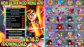 Dragon Ball Legends Ultra Mod Menu V6.16.0 / Взлом DB Legends / Разблокировка всех персонажей