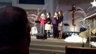 Tammy, Jennifer, Lisa, and Sheri singing Point of Grace 