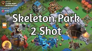 Skeleton Park 2 Shot with Good Old Flying Fortress - Clan Capital [Clash of Clans]