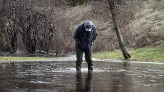 Liverpool man blames Amazon for flooded yard
