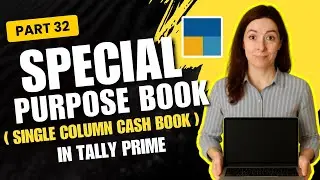 Single Column Cash Book क्या है? 🤔 | Tally & Accounts Basics | Step by Step Tutorial