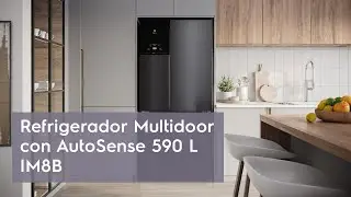 Refrigerador Electrolux Multidoor Efficient con AutoSense 590 L (IM8B)