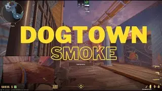 CS2 Dogtown smoke to enter site