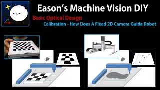 固定式 2D 相機如何導引機器手臂? 最簡易的手眼校正方法 (How Does A Fixed 2D Camera Guide Robot? Simple Hand-Eye Calibration)