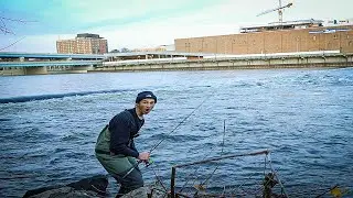 Downtown GR Steelhead Fishing (The Reality)