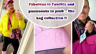 Fab fuchsia & magic magenta | My pink designer bag collection 🌸 Longchamp, Mulberry & more