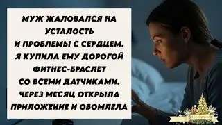 Подарила мужу фитнес-браслет для здоровья. КОГДА ОН 