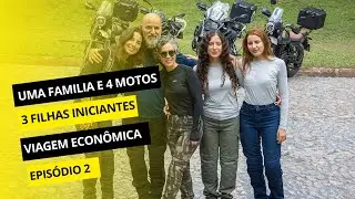 Família de moto dando a volta no Brasil - Episódio 2 : João Pinheiro - MG / Unaí - MG