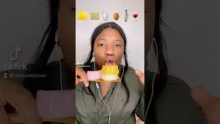 American Jelly VS Indian mango jelly ASMR funny short video 🤣 #funny #shorts #trending