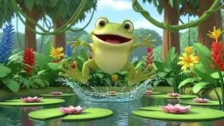 Jungle Boom Boom Song for Kids | Fun Animal Songs & Nursery Rhymes 🌴🐒🎶