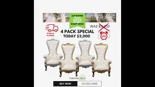 Throne Chair! Rental Business! How to start!