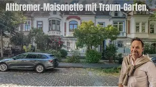 🏡 VERKAUFT ! Altbremer Maisonette mit Garten – klassischer Stil trifft modernes Wohnen