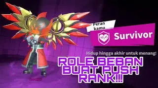 Gameplay Survivor!!! Pakai Role Beban Paling Enak Buat Push Rank!!! - Super Sus Indonesia