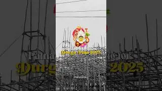 Patna's Biggest Durga Puja Pandal #durgapuja #durgapujavibes #preparations #pandal #pandalhopping