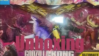Godzilla x kong the new empire ultimate titan battle pack unboxing