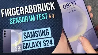 Samsung Galaxy S24 Fingerabdruck Scanner im Test