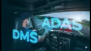 DT02 GPS Dashcam with ADAS and DMS and Voice Alert