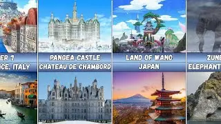 One Piece Locations based on Real Life