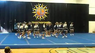 Fruit Cove Middle School   Cheerleaders winning performance   December 2010