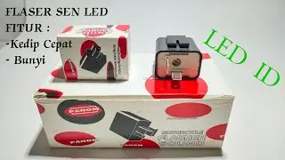 Flaser Sein LED Bunyi Dengan Pengaturan Kedipan / Flasher Elektrik LED