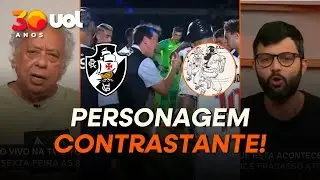 'ANALISTA DE BAG&Eacute;' E 'O M&Eacute;DICO E O MONSTRO': COLUNISTAS FALAM DE EXPLOS&Atilde;O DE DINIZ EM JOGO DO VASCO