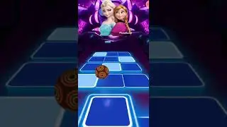 FROZEN ELSA TILES HOP TOP CHALLENGE 😍
