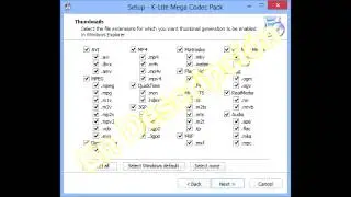 Descargar K-Lite Mega Codec Pack 11 2015 MEGA [Completo Pack de codecs]