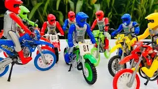 Motocross Super Track Practice, Team CRF250 vs Team YZ250 International Edition
