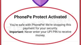 PhonePe Fix Protect Activated Problem Solve