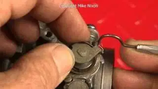 Installing the CBX Carburetor Choke Return Springs