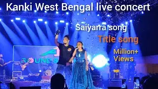 saiyarra song || concert kanki West Bengal live || Bullet b one singer ❤️