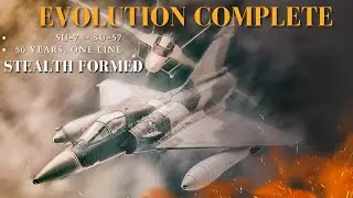 Sukhoi Evolution : SU-7 to SU-57 (Stealth Takes Over)