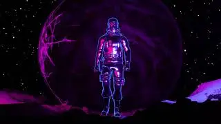 Visual Loop Marching Space Soldier   4K