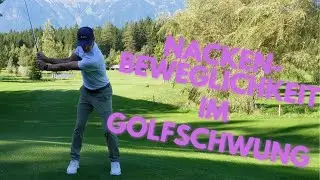 Nackenmobilität im Golfschwung