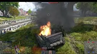 Casually surviving shot after shot with my ASU-57