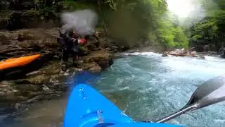 Kayak steeze cañón de bujaruelo