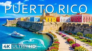 [4K] Пуэрто-Рико 2026 🇵🇷 | Красочный Старый Сан-Хуан, Карибское побережье и атмосфера дип-хауса