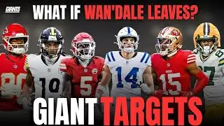 Free Agent WR Targets for the Giants | New York Giants Football Talk 