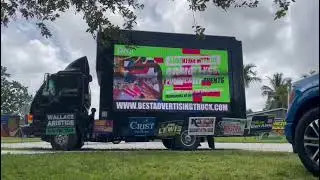 Hello! I AM FOR RENT | Best Orlando LED Truck Billboard - DAT Media FL