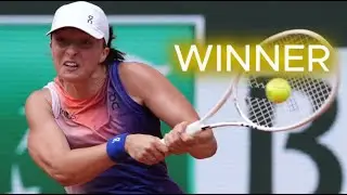 Iga Swiatek Match Point Winners In 2024
