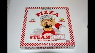 Aufgemacht #6   Pizza #TeamCapi Rindersalami