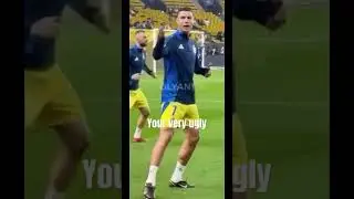 Ronaldo calls the famous look alike ugly