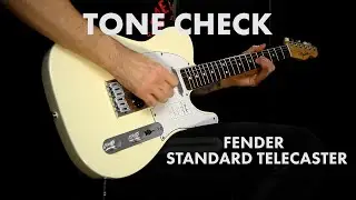 TONE CHECK: Fender Standard Telecaster Demo | Cream City Music