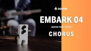Donner Embark 04 | Analog Chorus Guitar Pedal Demo | Vintage Vibes