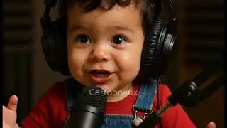 Dimag Ka Hungama Baby Podcast || BaBy Podcast ||| Cute baby Talking ||| Cartoonaux