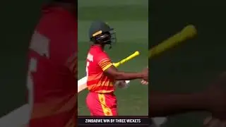 Zimbabwe vs Australia 3rd Odi Highlights |Zim beat Aus