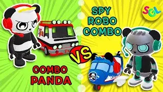 TAG WITH RYAN Combo Panda VS Spy Robo Combo Racing Game | SGL Gameplay
