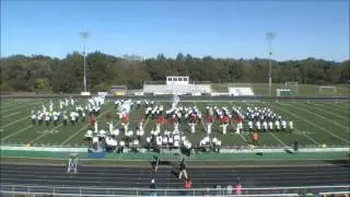 Mt. Pleasant Panther Marching Band at State Contest