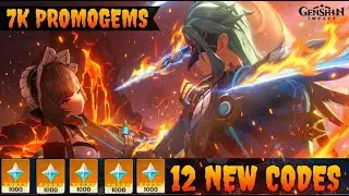 7K PROMOGEMS NEW Genshin Impact Codes 2026 - 100% Working Redeem Codes Today